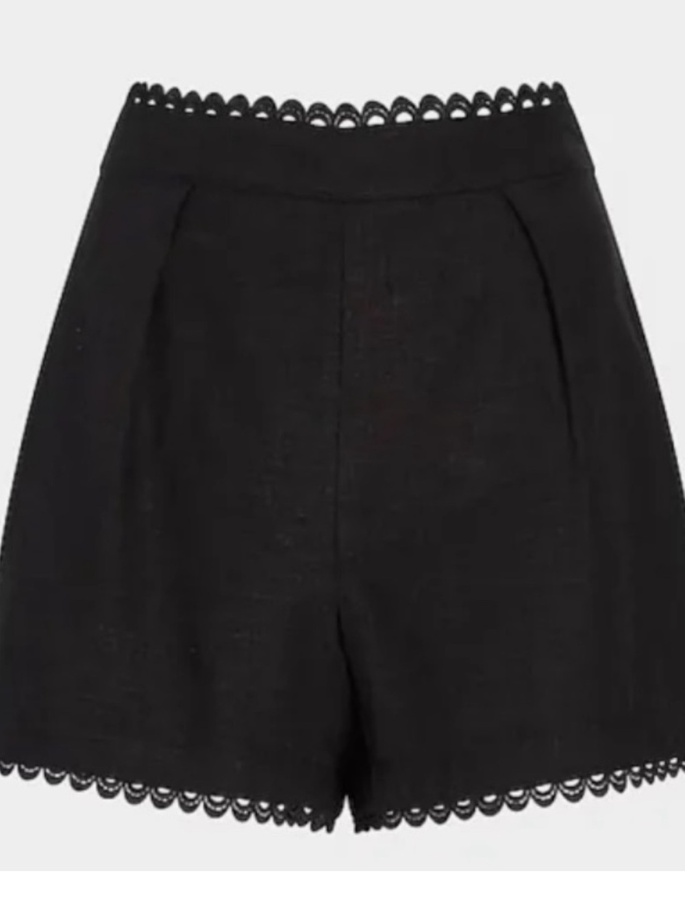 NWT EXPRESS LINEN SHORTS high rise